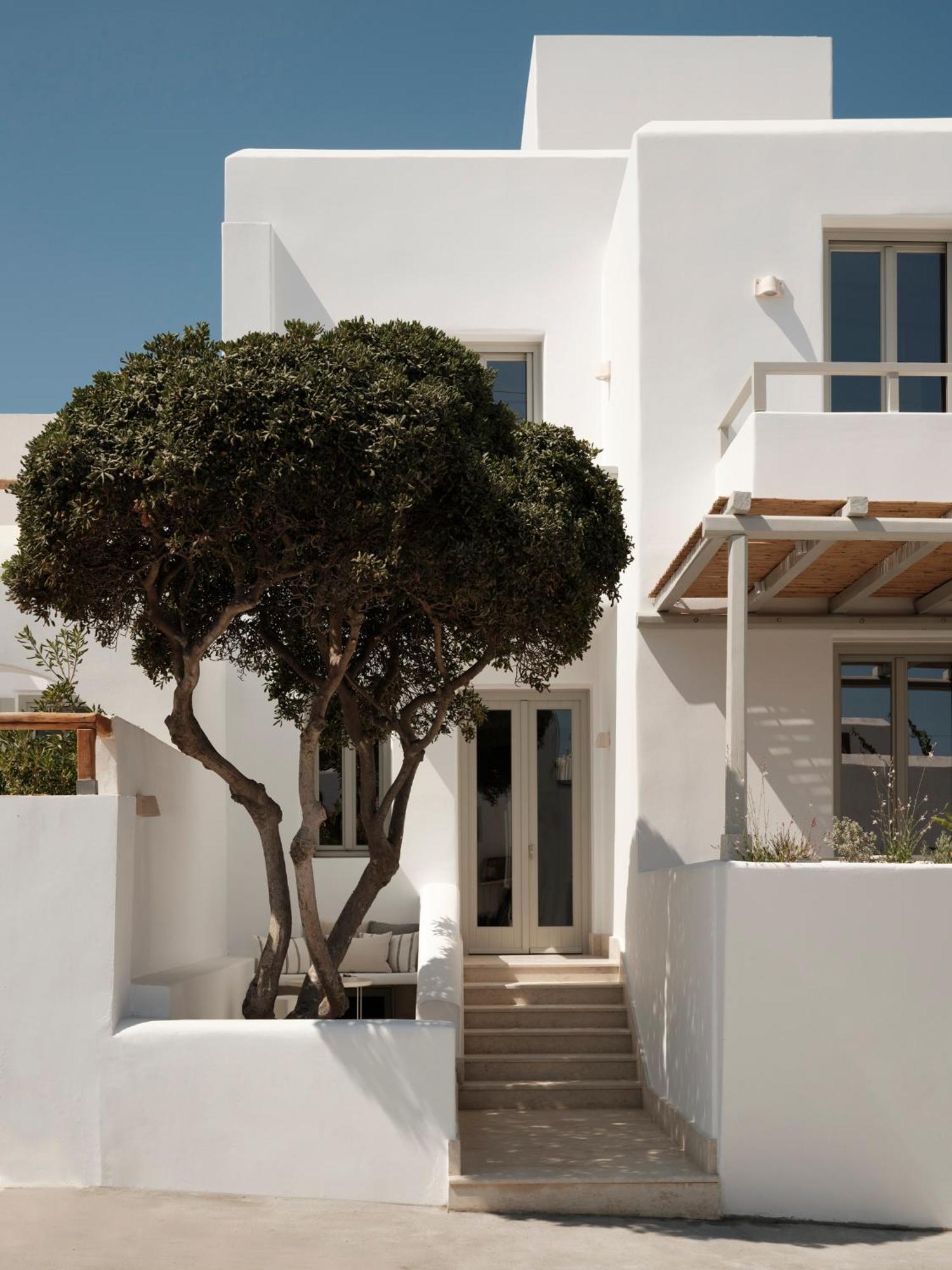 Akria Seaside Suites Naoussa Exterior foto