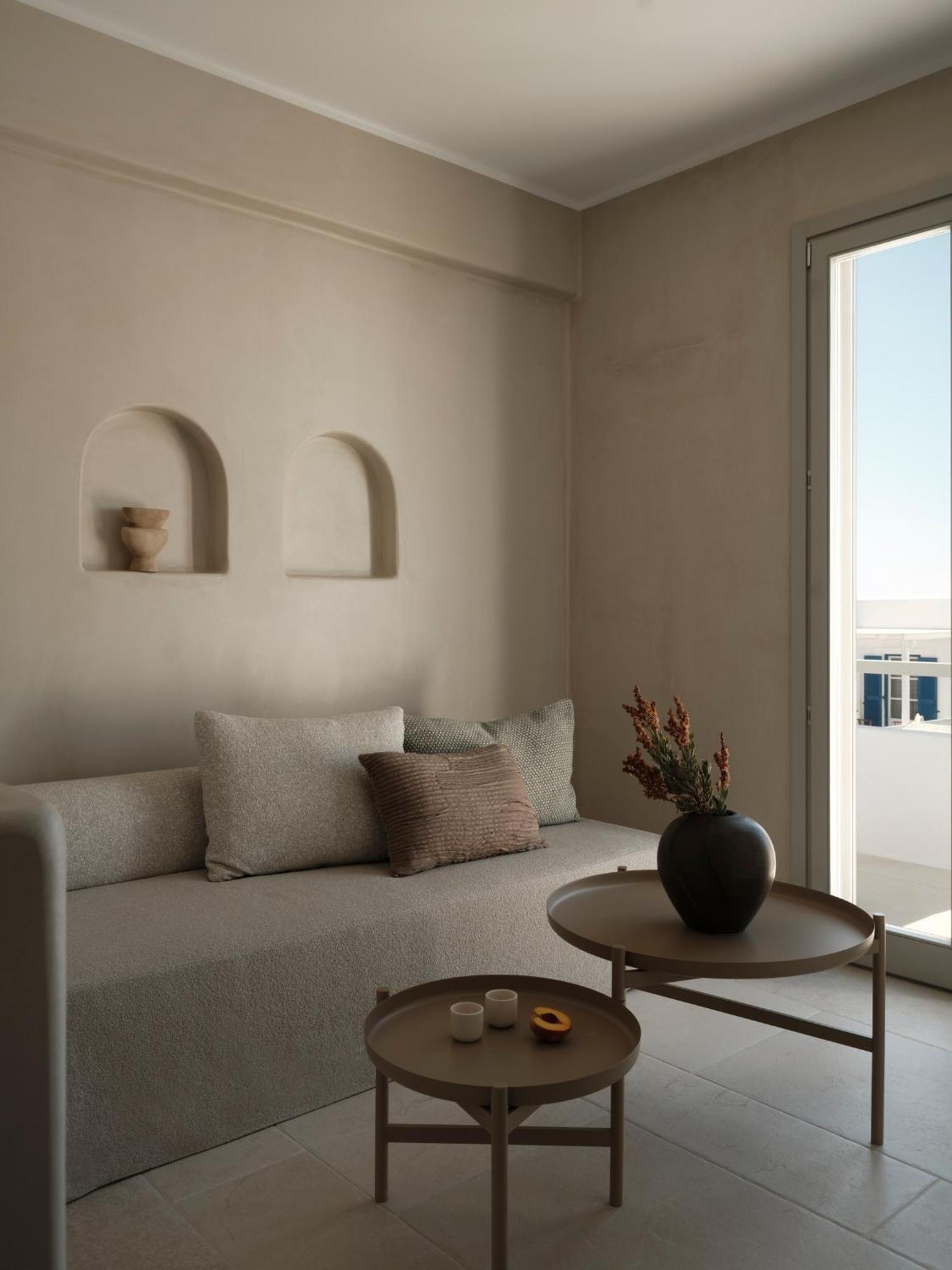 Akria Seaside Suites Naoussa Exterior foto