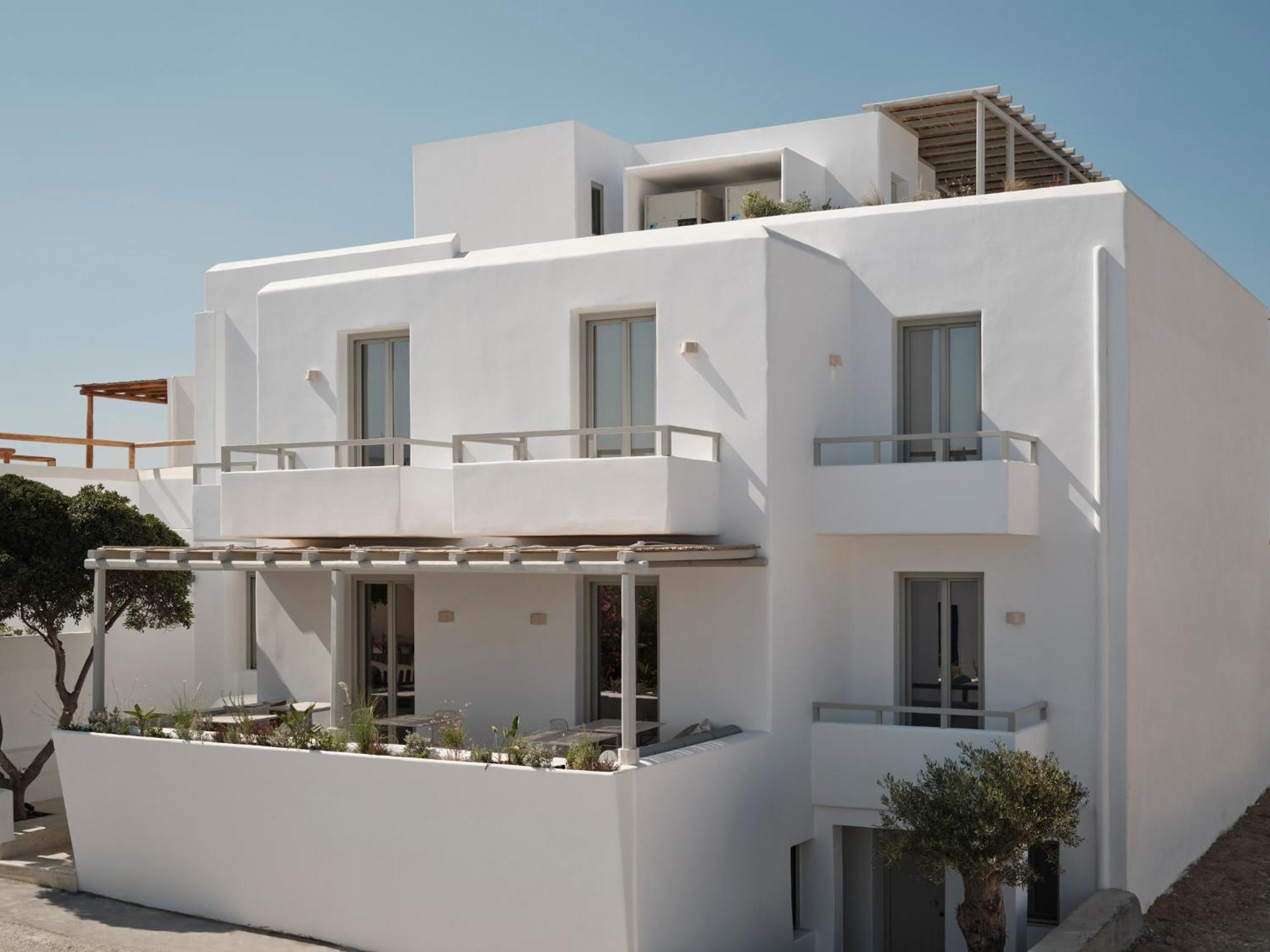 Akria Seaside Suites Naoussa Exterior foto
